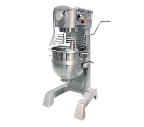 Omcan 20442 21 Inch 30 Quart Floor Model Electric Planetary Mixer with Attachments