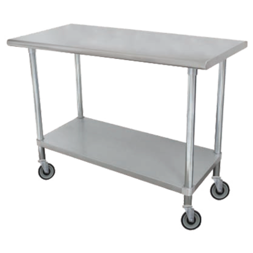 Advance Tabco MSLAG-305C-X - Special Value Work Table, mobile, 60