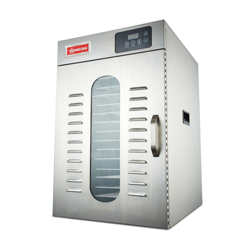 Omcan 47557 22 Inch Dehydrator Single Zone with 16 Stainless Steel Trays