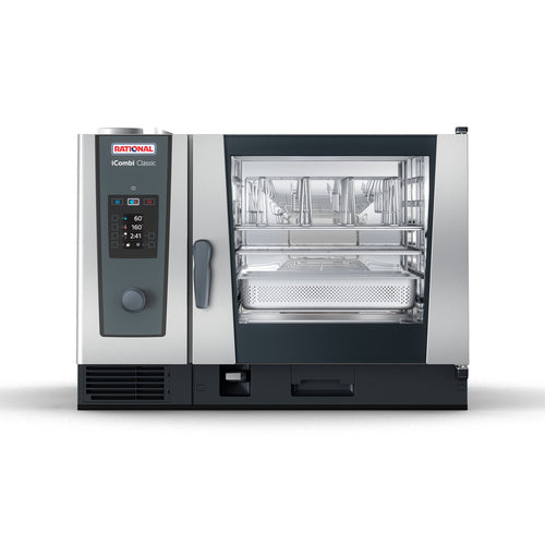 RATIONAL ICC 6-FULL E 208/240V 3 PH (LM200CE)-QS - (Quick Ship) (CC2ERRA.0000255) iCombi Classic® 6-Full Size Combi Oven, electric, (6) 18" x 26"