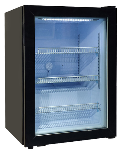 Omcan 47239 23 Inch Freezer Display Merchandiser 3.5 cu ft one section