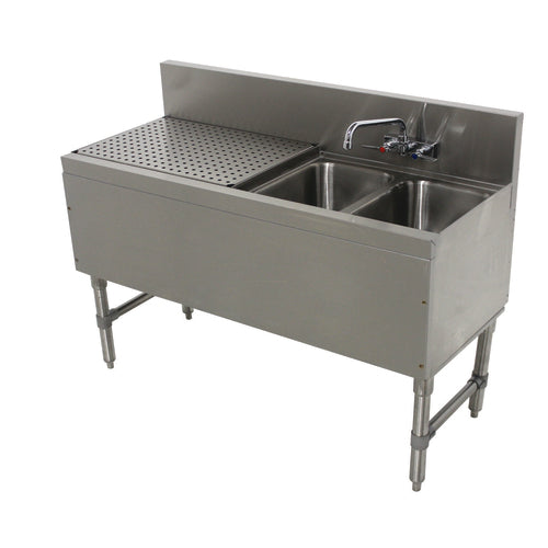 Advance Tabco PRB-19-32R - Prestige Underbar Sink Unit, 2-compartment, 36