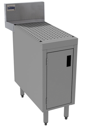 Advance Tabco PRSCD-24-12 - Prestige Underbar Drainboard Cabinet, with removable hinged doors, 12