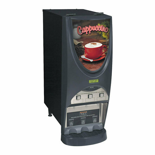 BUNN 38600.0050 - 38600.0050 iMIX®-3 Silver Series® Hot Beverage Dispenser, (3) 8 lb. hoppers, 4.5 gallon/hr