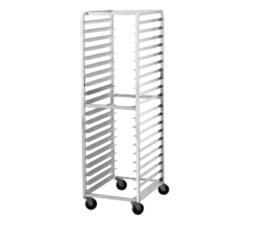 Advance Tabco PR10-6W - Pan Rack, mobile, full height, end loading, 20-1/4