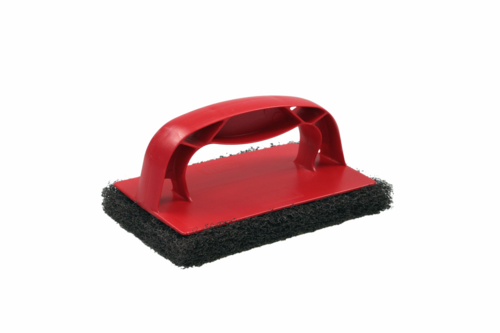 RATIONAL 60.73.924 - Cleaning scrub, with red handle, for cleaning interior or pan (6 pack)