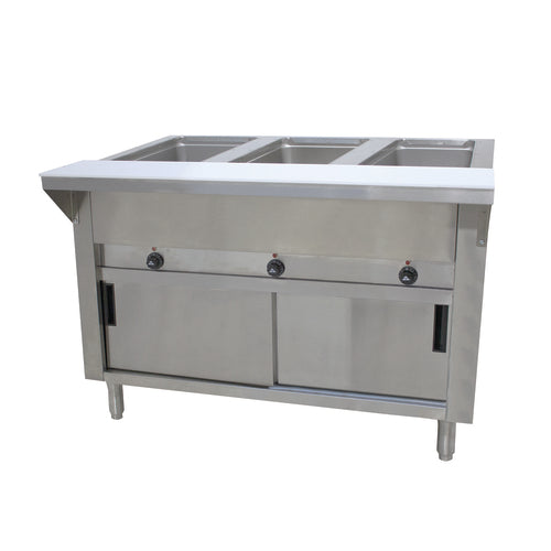 Advance Tabco HF-3E-240-DR - Hot Food Table, electric, 47-1/8