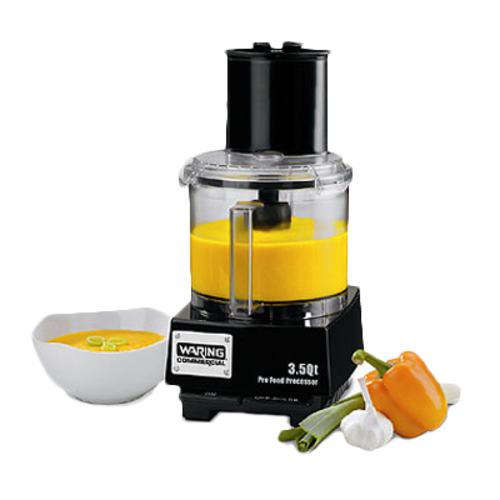 Waring WFP14S - Commercial Batch Bowl Food Processor, 3.5 quart, vertical chute feed design, LiquiLock™ Seal