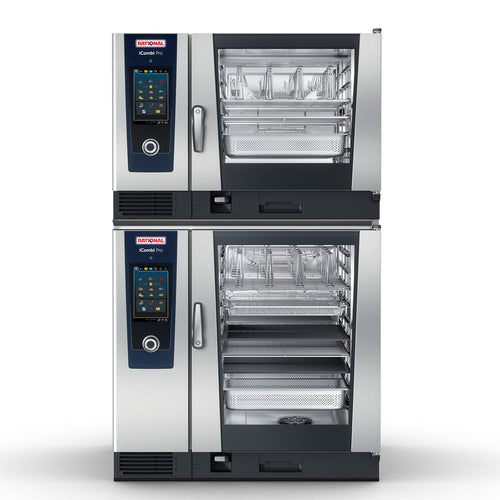 RATIONAL ICP 6-FULL ON 10-FULL E 480V 3 PH-QS - (Quick Ship) One (1) (CC1ERRA.0000219) iCombi Pro® 6-Full Size Combi Oven on one (1)