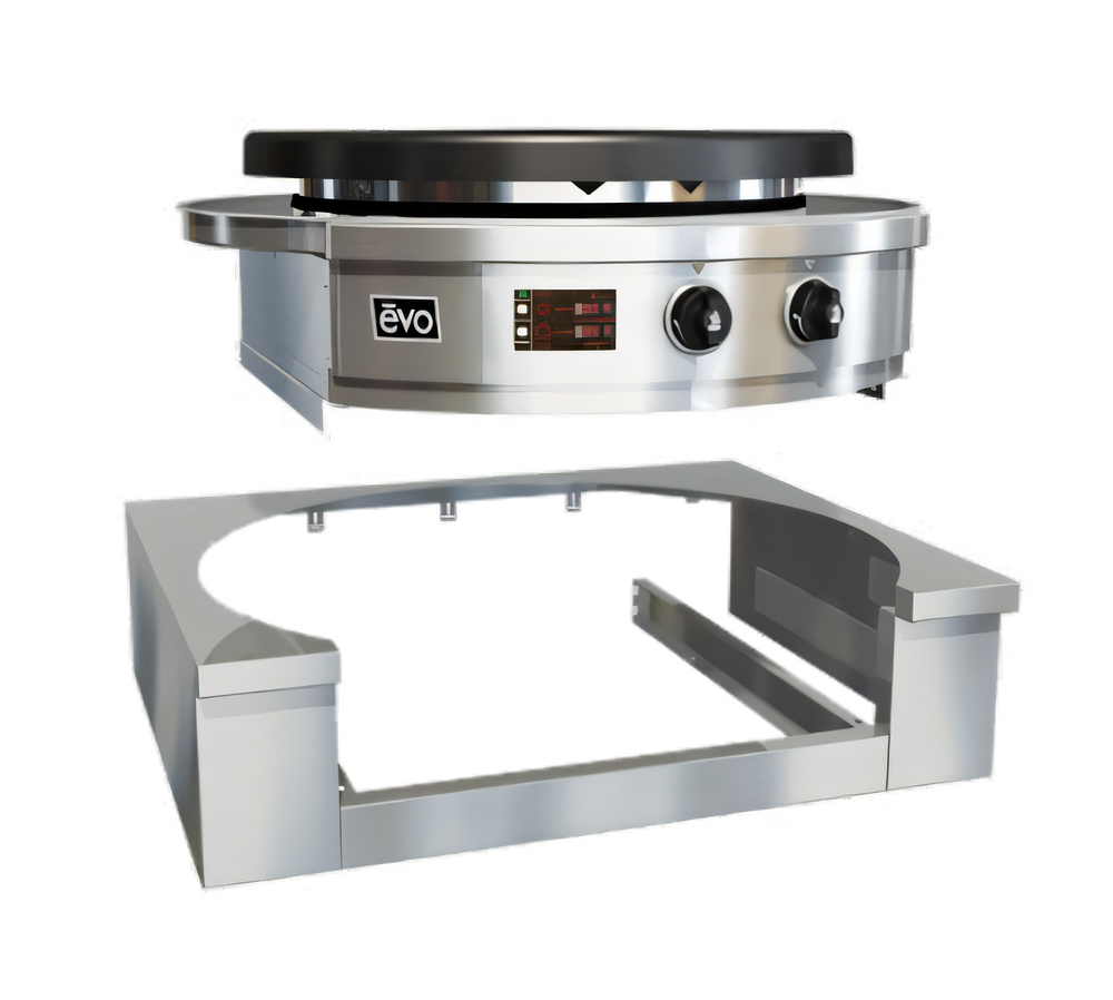 Evo America, LLC (Middleby) 11-0120-ATM Evo Round Griddle / Fry Top