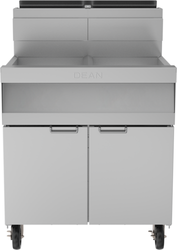 Frymaster/Dean 2PRG50T - Dean® PowerRunner™ Fryer, gas, floor model, (2) 50 lbs. capacity each, thermo tube-type