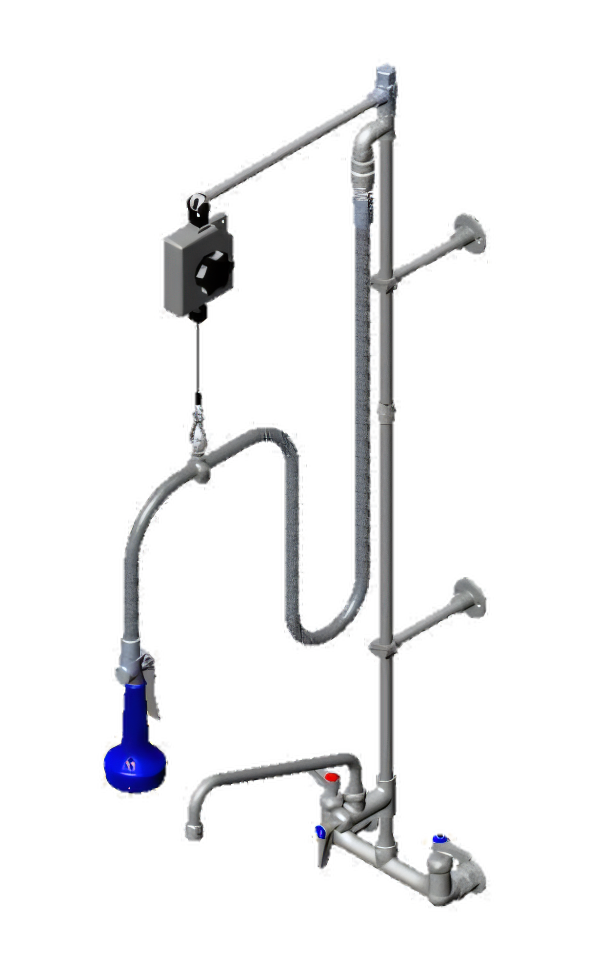 T&S Brass B-0140-08 EasyInstall Commercial Faucets & Plumbing