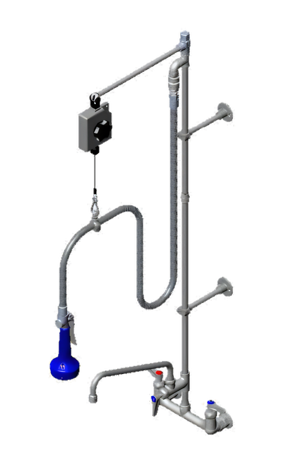 T&S Brass B-0140-08 EasyInstall Commercial Faucets & Plumbing