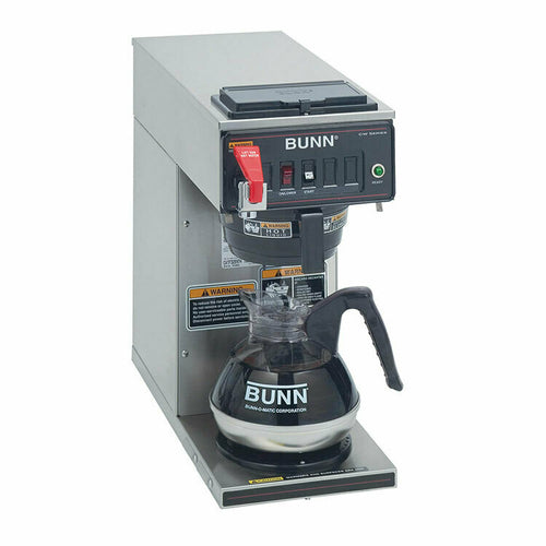 BUNN 12950.0293 - 12950.0293 CWTF15-1 Coffee Brewer, automatic, with 1 lower warmer, brews 3.8 gallons per hour, hot
