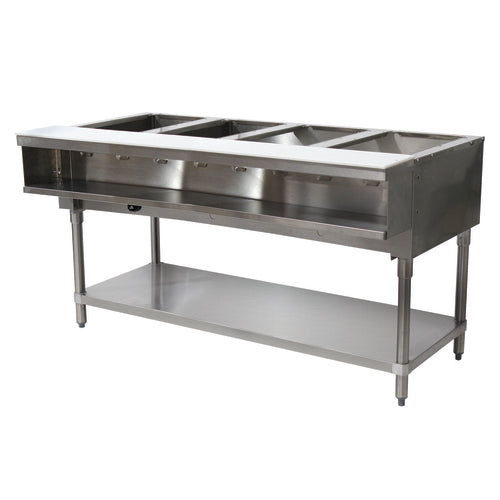 Advance Tabco WB-4G-NAT-X - Water Bath Hot Food Table, natural gas, 62-7/16