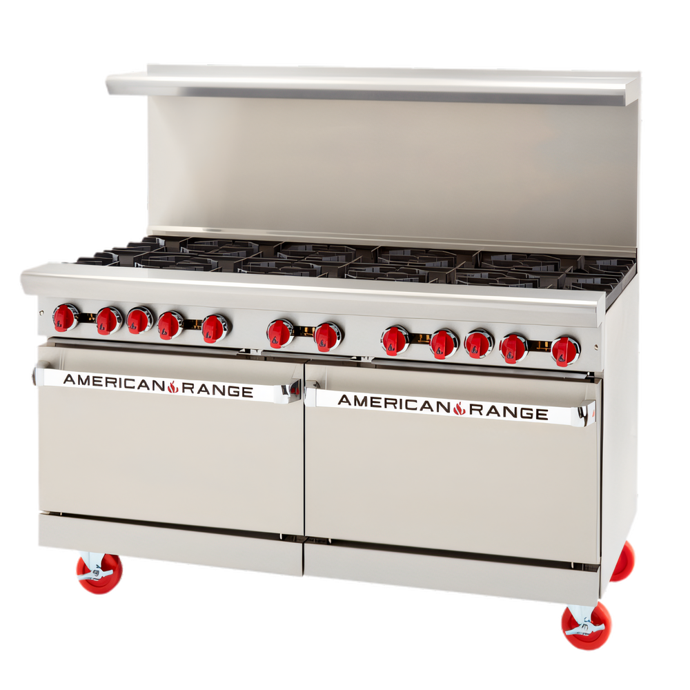 American Range AR-12G-8B-CL-SBR Gas Ranges