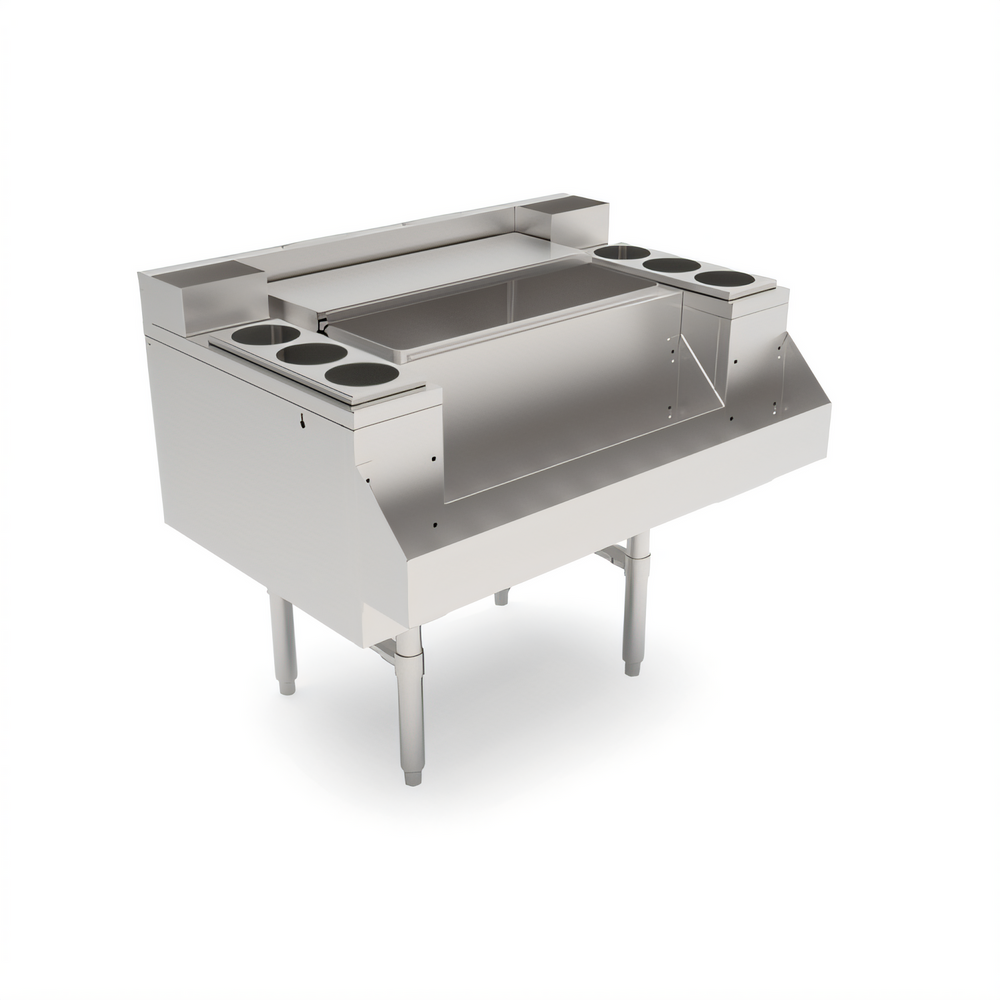 John Boos UBJB-2742-CP10-CH-X Slim-Line Bar Equipment