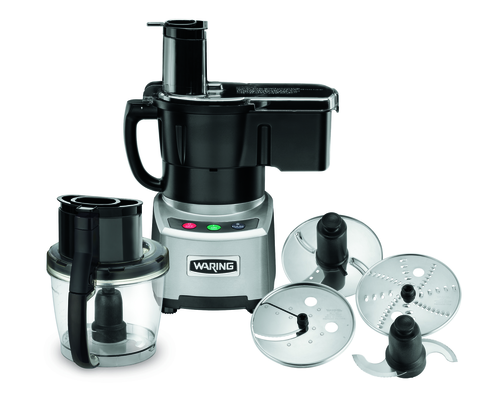 Waring WFP16SC - Food Processor, 4 qt. bowl Cutter Mixer & feed operation, LiquiLock™ seal system, on, off & pulse