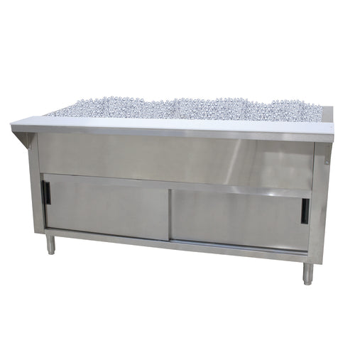 Advance Tabco CPU-3-DR - Ice Cooled Serving Counter, 47-1/8