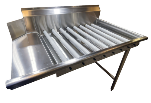 Advance Tabco DTA-48 - Rollers, for straight clean dishtables, PVC roller surface, waterproof, rustproof, will not warp,