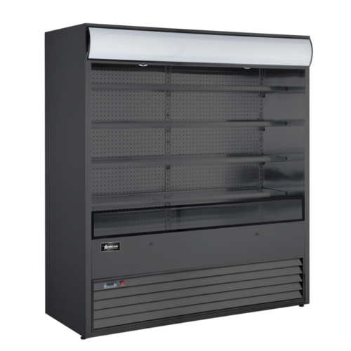 Omcan 48269 (RS-CN-1050-B) Grab-and-Go Refrigerated Showcase Open 72