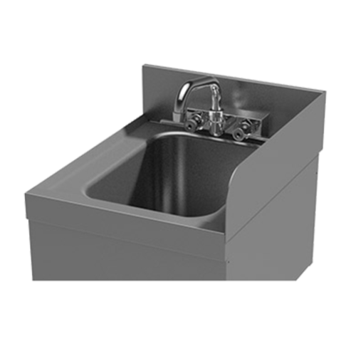 Advance Tabco SU-25R - Prestige side splash, welded, right, for 25