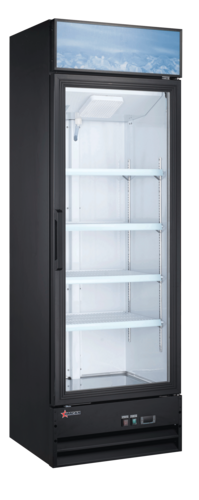 Omcan 51035 25 Inch 14 Cu Ft Electric Reach-in Refrigerator Display