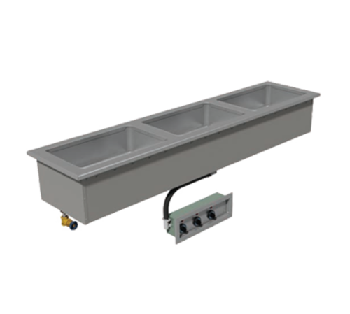 Advance Tabco DISLSW-3-120 - Slim Series Hot Food Well Unit, drop-in, electric, 68-1/2”W x 16-1/2