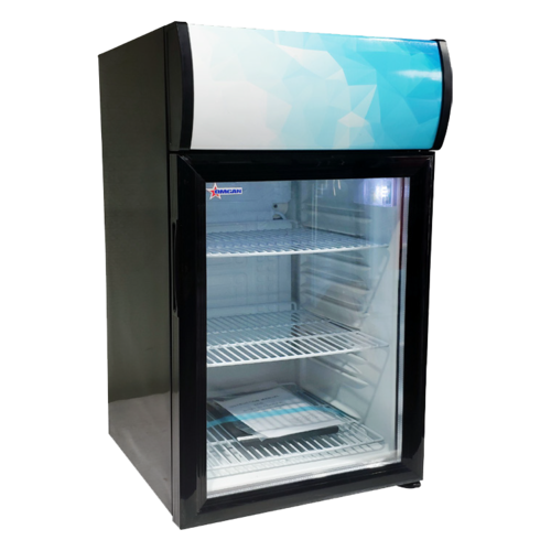 Omcan 44529 16 Inch Refrigerated Display Countertop Merchandiser 1.8 cu ft