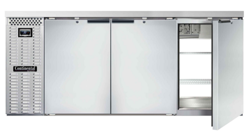Continental Refrigerator BB79NSSPT - Back Bar Cooler, pass-thru, 79
