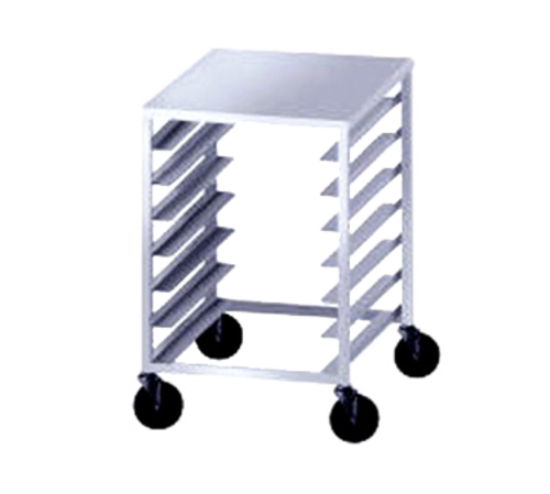 Advance Tabco PDB7 - Pizza Dough Box Rack, end loading, open sides, (7) box capacity, 20-5/8