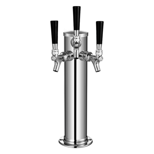 Omcan 48696 Extra Triple Tap Tower For Keg Coolers