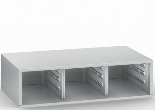 RATIONAL 60.74.696 - Storage Cabinet for Base, open front, (2) compartments, for storing GN accessories, for iVario XL