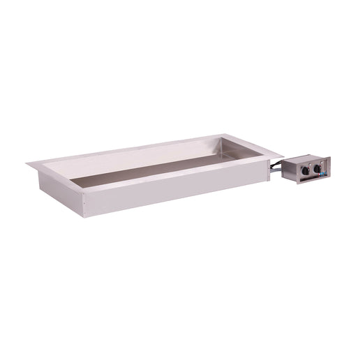 Alto-Shaam 400-HWLF/D4 - Halo Heat® Hot Food Well Unit with large flange, Drop-In, Electric, (4) 12" x 20" full-size pan