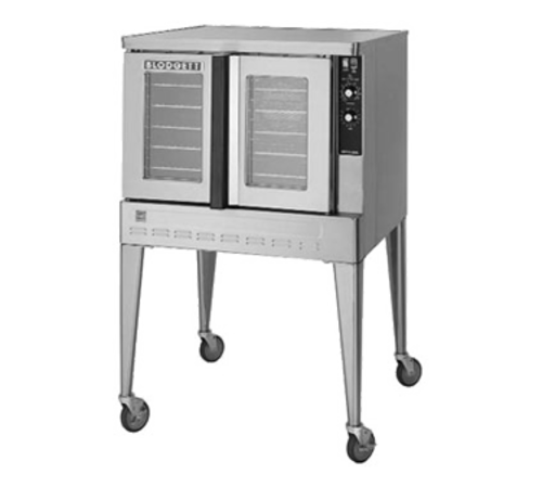 Blodgett ZEPH-100-G ADDL - Zephaire Convection Oven, gas, single-deck, standard depth, capacity (5) 18