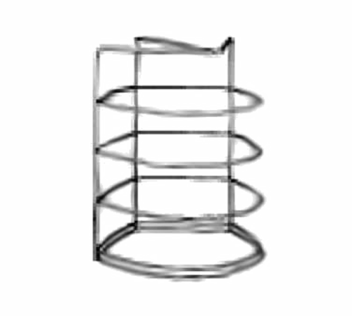 Alto-Shaam DC-2868 - Plate Carrier, chrome-plated, for banquet carts, uncovered 