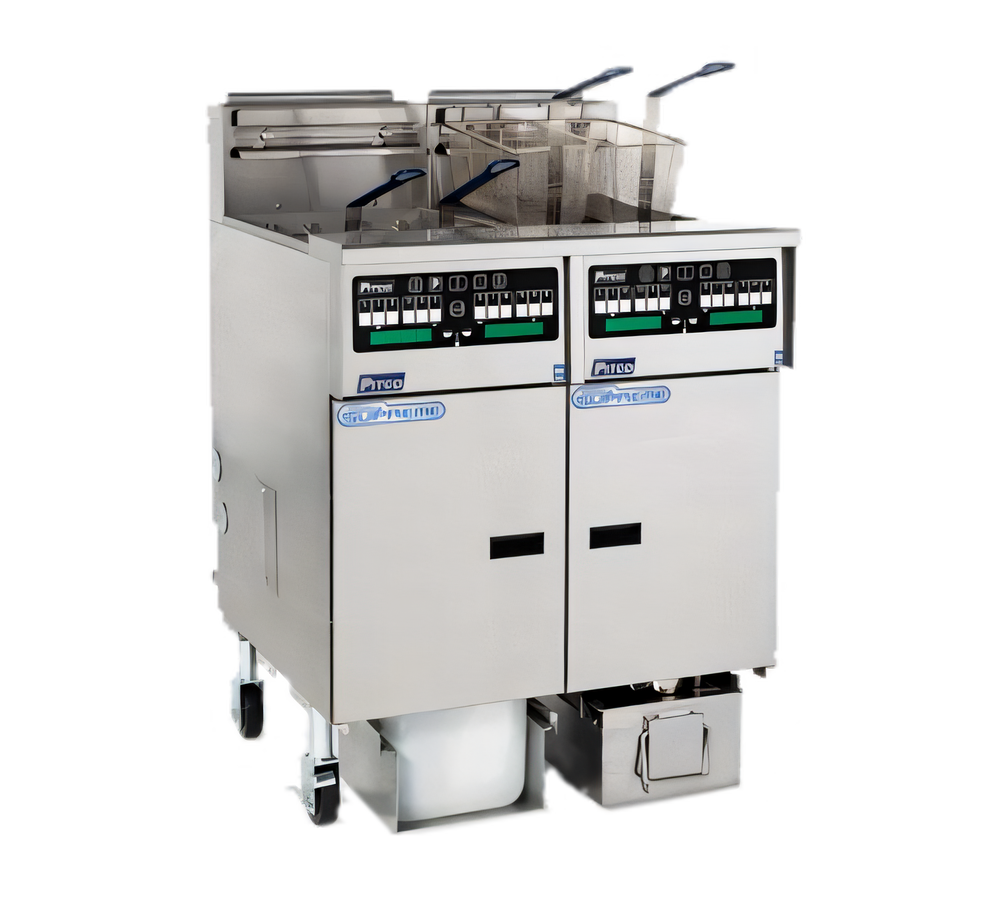 Pitco Frialator SSHLV14T-C/FD Solstice Supreme Gas Fryers