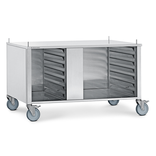 Convotherm CST20CBCA-4 - Oven Stand, closed on three sides, (14) pairs of shelf rails, stainless steel construction,