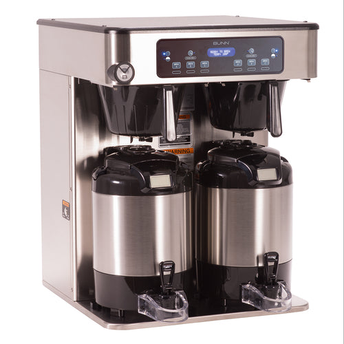 BUNN 53200.0100 - 53200.0100 ICB TWIN Automatic Coffee Brewer, double, Infusion Series technology: (3) brew buttons,