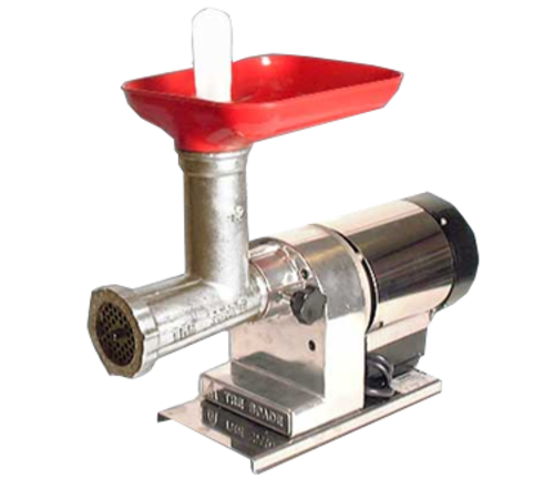 Omcan 11029 8 Inch Light Duty Electric Meat Grinder Aluminum Housing
