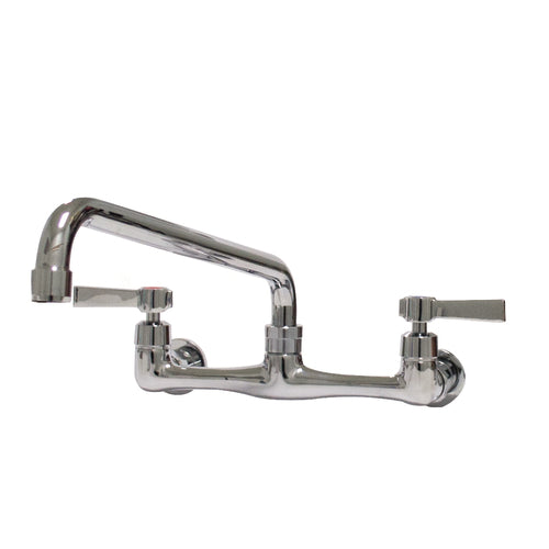 Advance Tabco K-101 - Faucet, 8" OC, splash mounted with 8" swing spout, lead free