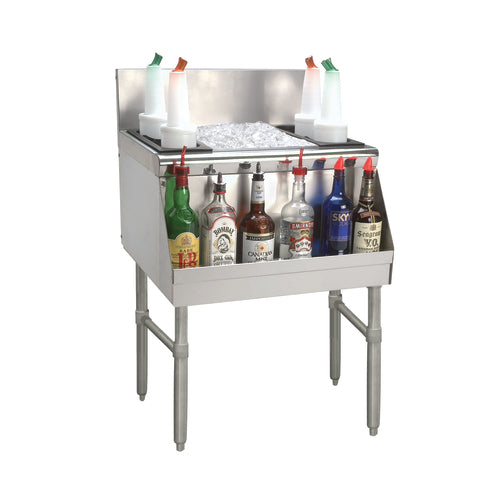 Advance Tabco PRI-24-12 - Prestige Insulated Bottle Storage Unit, with ice bin, free-standing, 12