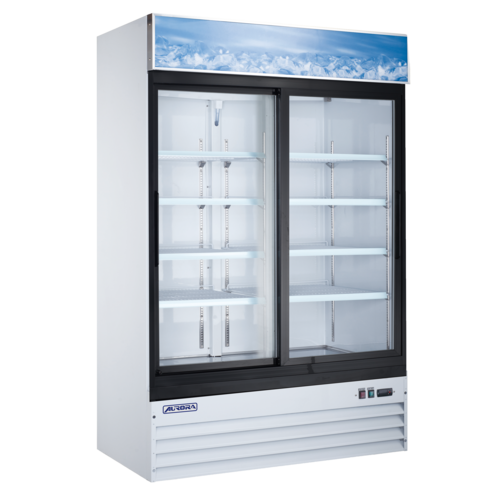 Omcan 59032 53 Inch 45 cu ft Merchandiser Self-contained Refrigerator