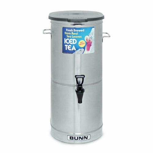 BUNN 34100.0001 - 34100.0001 TDO-5 Iced Tea/Coffee Dispenser, cylinder style, 5 gallon capacity (18.9 litres), sump