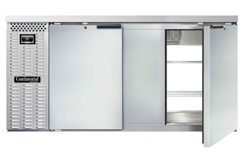 Continental Refrigerator BB69NSSPT - Back Bar Cooler, pass-thru, 69