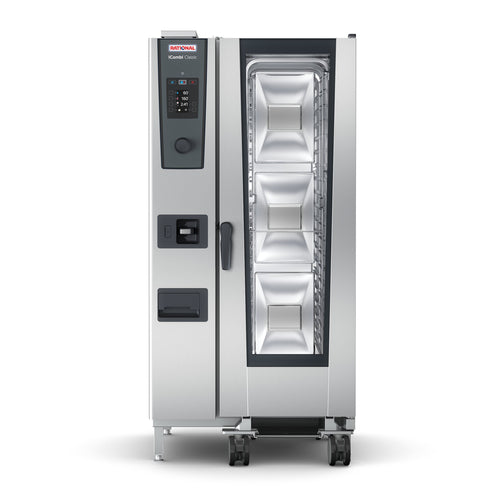RATIONAL ICC 20-HALF LP 120V 1 PH (LM200FG) - (CF2GRRA.0000279) iCombi Classic® 20-Half Size Combi Oven, liquid propane, (20) 13" x 18" sheet pan