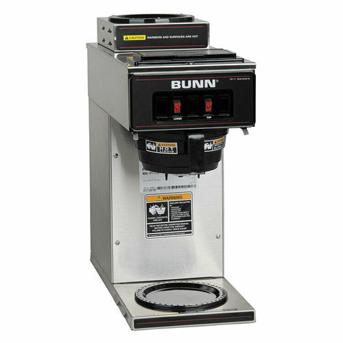 BUNN 13300.0002 - 13300.0002 VP17-2 Coffee Maker, pourover type, brews 3.9 gallons per hour capacity, (1) lower &
