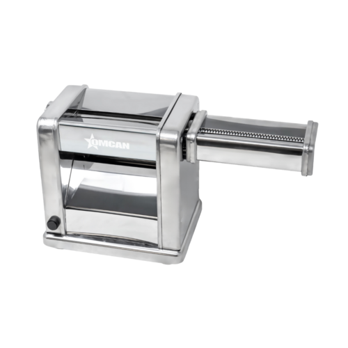 Omcan 48367 - (PM-CN-0150N-S) Pasta Sheeter, countertop, electric, carbon steel rollers, aluminum cutters with