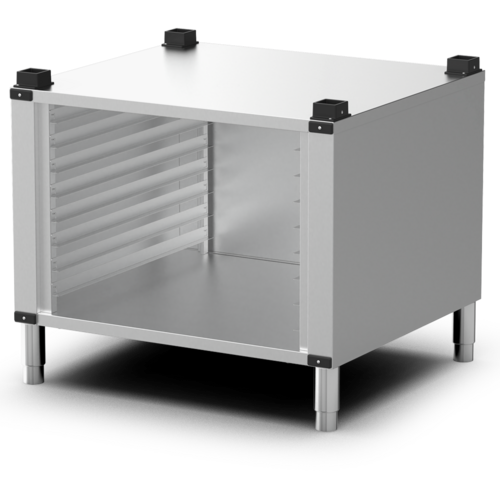 UNOX XAVRCN-08FS-H - High stand, with 8 lateral supports, for full-size CHEFTOP MIND.Maps ovens. (WxDxH) 33 5/16