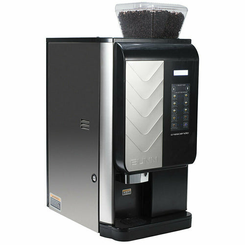 BUNN 44300.0201 - 44300.0201 Crescendo™ Bean to Cup Coffee Brewer, single cup, (2) 3.3 lb. & (1) 2.2 lb. powder
